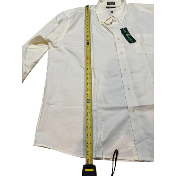 Bert Pulitzer Yellow Dress Shirt Size Big 18 32-33 Sleeve NWT - Picture 4 of 8